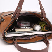 Women's Fashionable Large Capacity Retro Shoulder Bag - Montford & Co