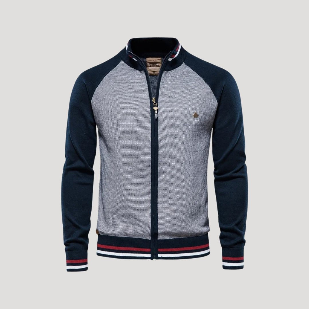 Zip Knit Jacket - Montford & Co