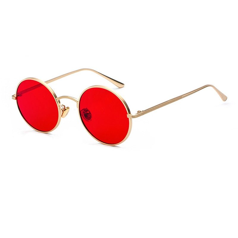 Zonnebril – Heren – All Season – Rond Metalen Montuur Met UV400 Bescherming – Montford Co - Montford & Co