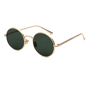 Zonnebril – Heren – All Season – Rond Metalen Montuur Met UV400 Bescherming – Montford Co - Montford & Co